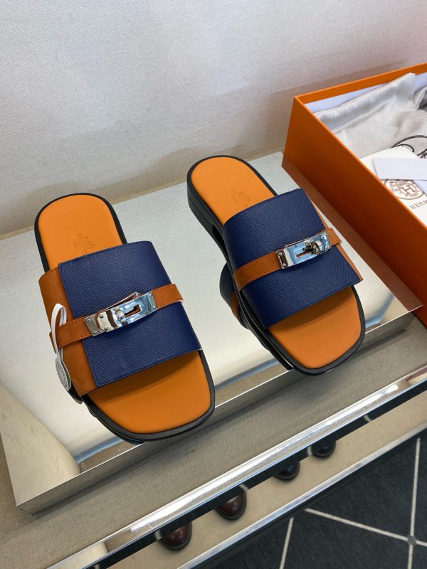 Men Hermes Slipper-211